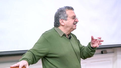 Professor Kegan lecturing