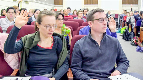 Show of hands from the classroom
