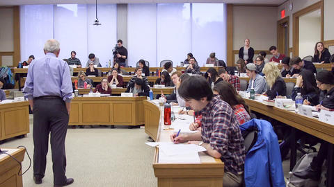 Professor Rakoff teaching in calss