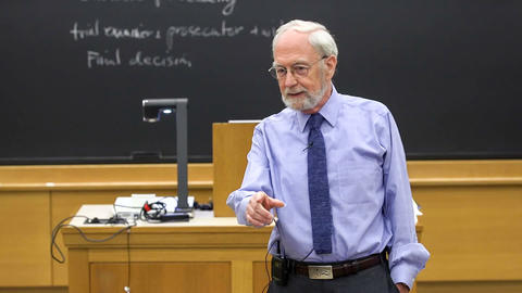 Professor Rakoff teaching in class
